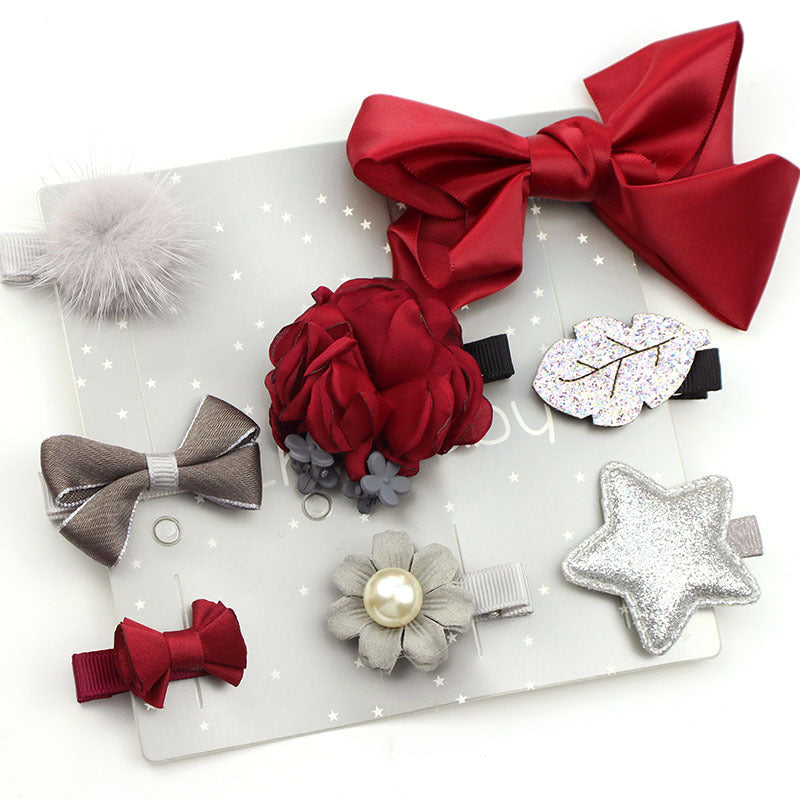 Baby baby headwear set Christmas gift box