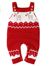 Xmas Baby Romper - Autumn/Winter Jumpsuit for Newborns & Toddlers, Unisex